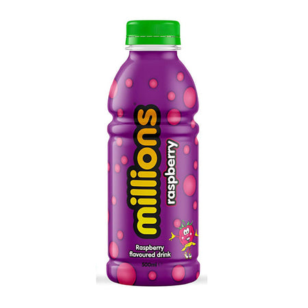 Millions Raspberry Flavoured Drink 500ml (UK)