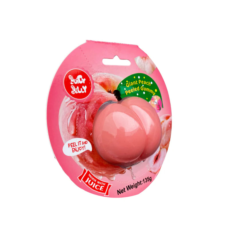 Juicy Giant Jelly Peeled Peach 135g (CH)