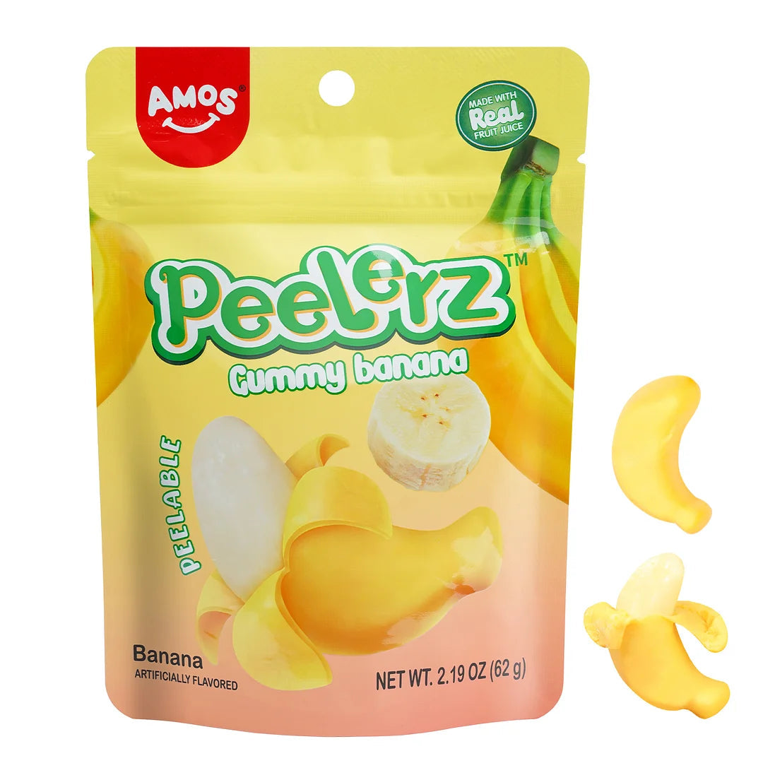 Peelerz Gummy Banana Peelable 170g (PRE-SALE)