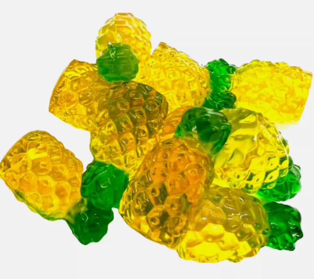 3D Pineapple Gummies 100g