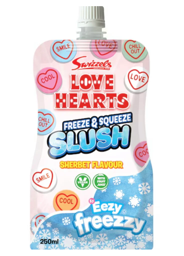 Swizzels Love Hearts Freeze & Squeeze 250ml