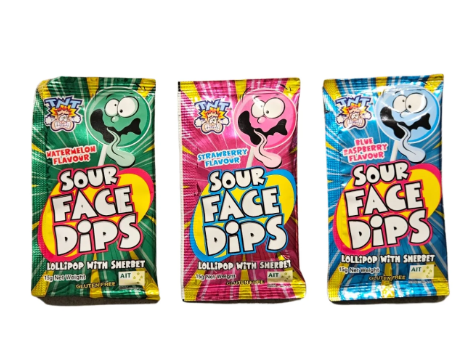 TNT Sour Face Pops (Random Flavour)