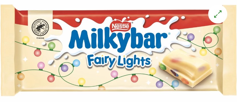 Milkybar Fairy Lights Block 100g (UK)