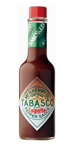 Tabasco Chipotle Pepper Sauce Smoked Red Jalapeno 60ml