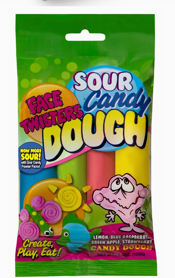 Face Twisters Sour Candy Dough 100g (USA)