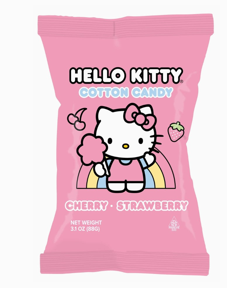 Hello Kitty Cherry/Strawberry Cotton Candy 88g (USA)
