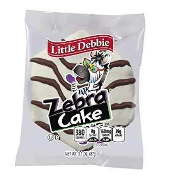 Little Debbie Vending Zebra Cakes 88g (USA) (PRE-ORDER)