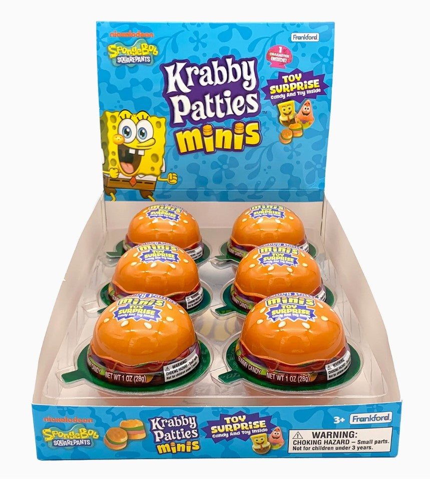 Krabby Patties Mini Candy & Toy Surprise (USA)