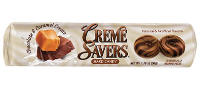 Creme Savers Chocolate & Caramel 50g (USA)