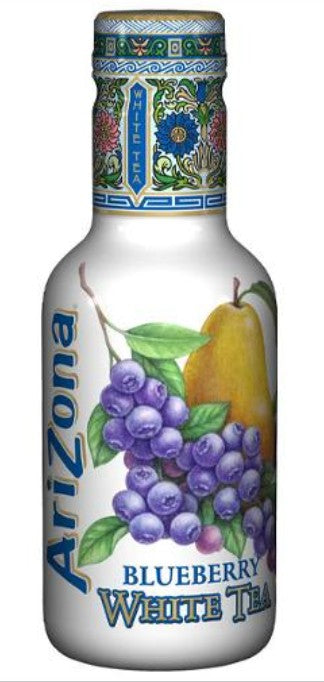 Arizona Blueberry White Tea 500ml (USA)