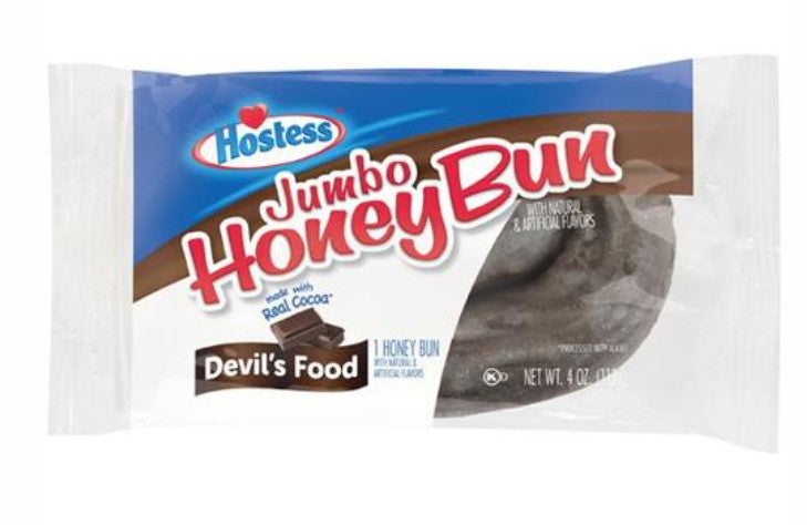 Hostess Jumbo Devils Food Honey Bun (USA)