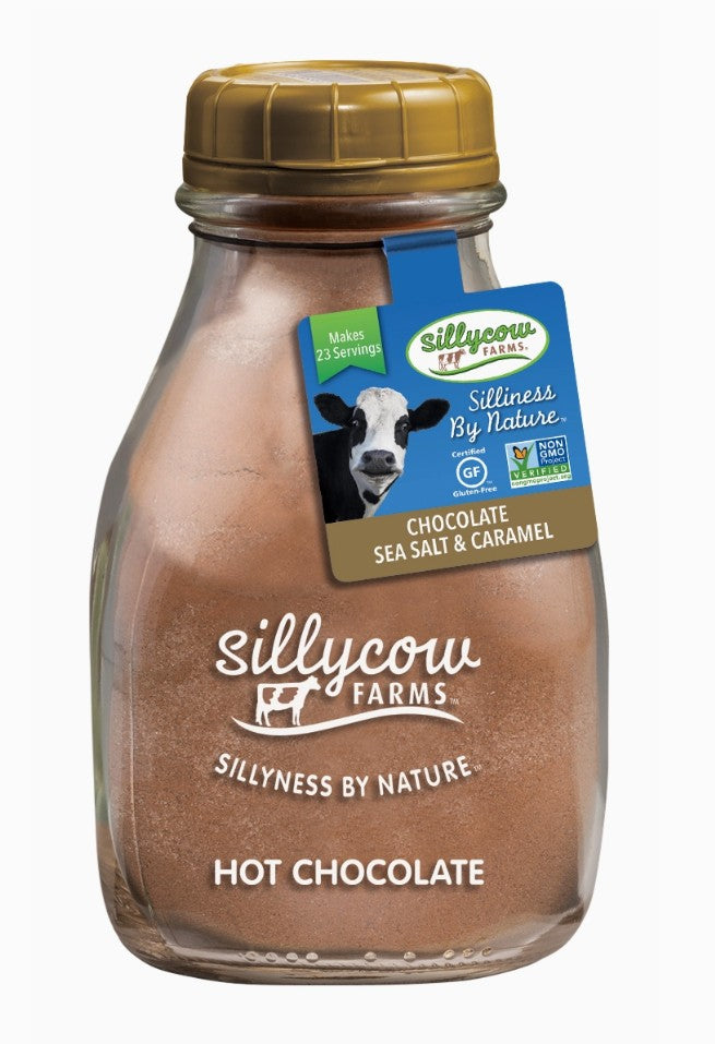 Silly Cow Hot Chocolate, Caramel & Sea Salt (USA)- PRE-ORDER