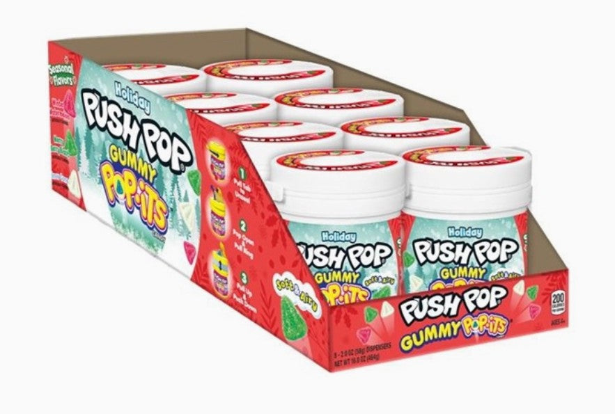Holiday Push Pop Gummy Pop-Its (USA) PRE-ORDER