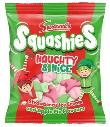Swizzels Squashies Naughty & Nice Bag 120g (UK)