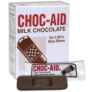 Choc-Aid "For Life's Boo Boos" 80g (USA)