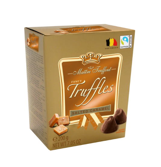 Maitre Fancy Gold Truffles Salted Caramel 200g (EU)