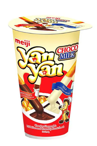 Meiji Yan Yan Chocolate/ Vanilla Dip Sticks 44g (JP)