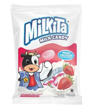 Milkita Soft Strawberry Candy Bag 75g (ID)