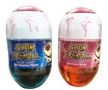 Sour Eyeball Blue Raspberry Slime Candy 100g (USA)