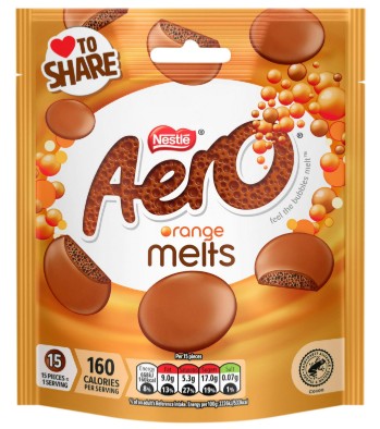 Nestle Aero Melts Orange 86g (UK)