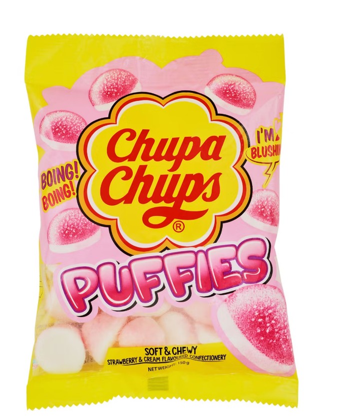Chupa Chups Puffies Mix Bag 150g