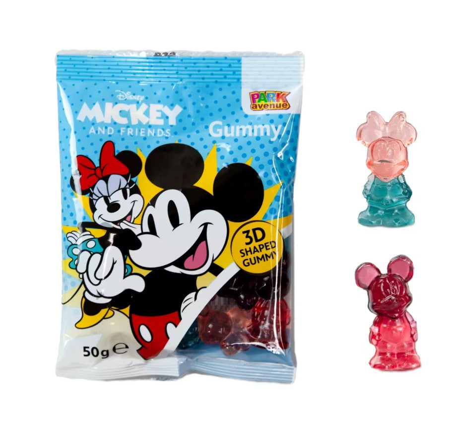 Mickey 3D Gummy Bag 50g