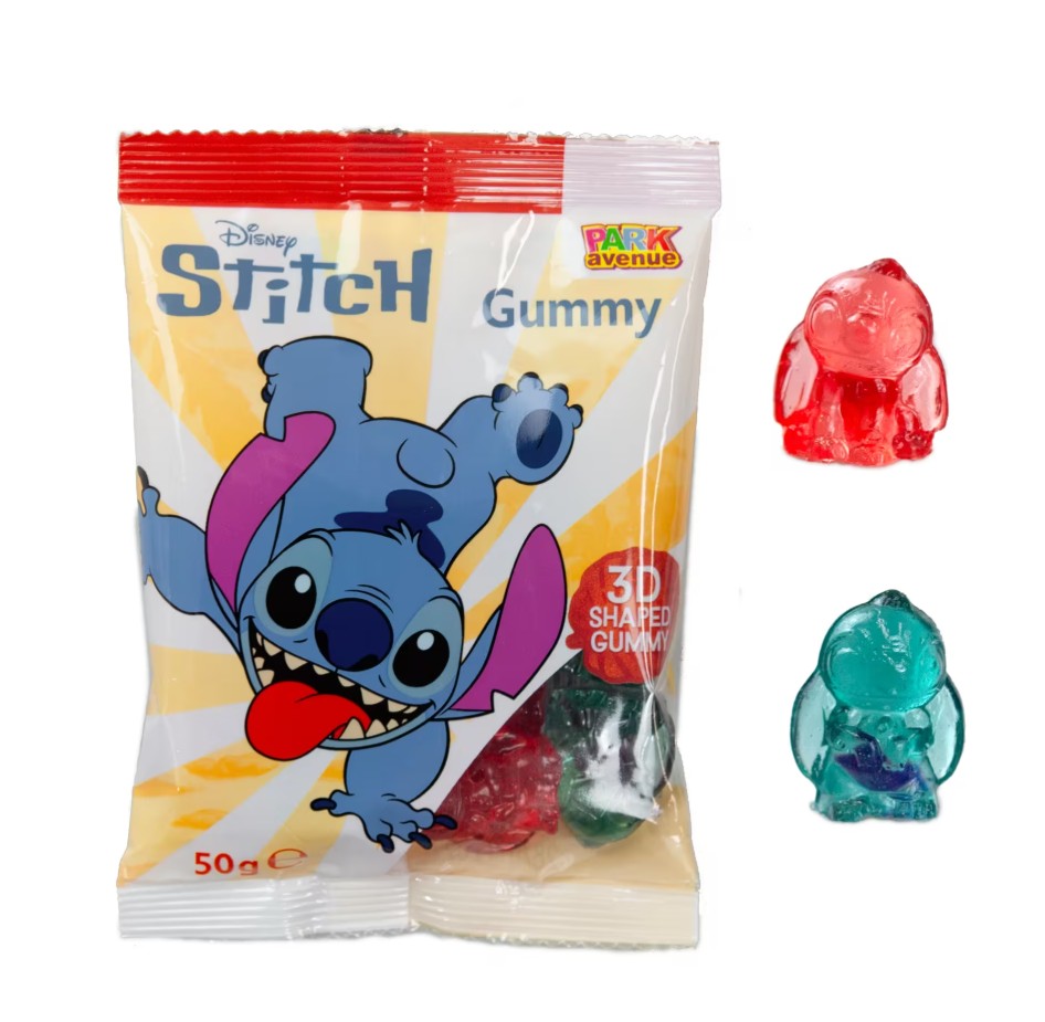 Stitch 3D Gummy Bag 50g