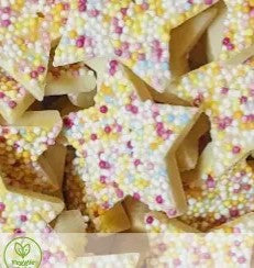 Hannah's White Chocolate Snowie Stars 150g (UK)