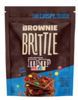 Brownie Brittle Milk Chocolate M&M's Minis Bag 64g (USA)