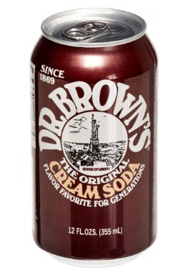 Dr Brown Cream Soda 355ml (USA)