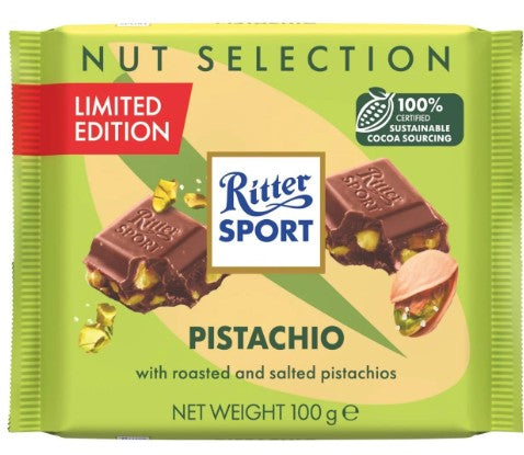 Ritter Sport Pistachio 100g LIMITED EDICTION (EU)