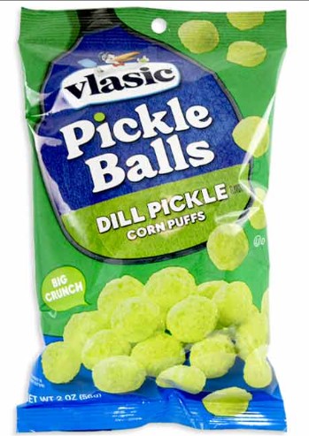 Vlasic Pickle Balls Dill Pickle Corn Puffs 56g (USA)