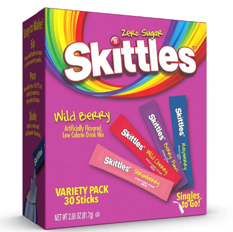 Skittles Wild Berry Punch 30 Sticks 75g (USA)
