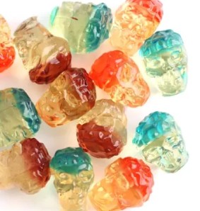 3D Skull Gummies 150g
