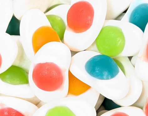 Multi Coloured Fried Eggs 150g (UK)