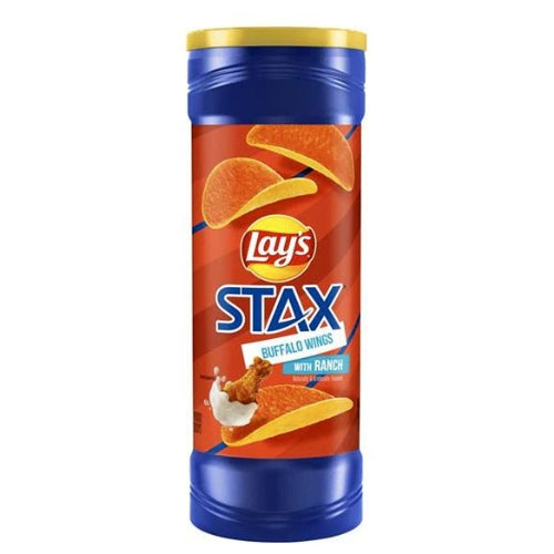 Lay's Stax Buffalo Wings With Ranch 155.9g (US)