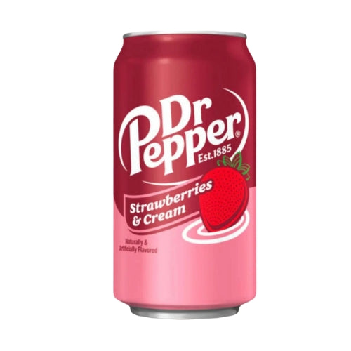 Dr Pepper Strawberries & Cream 355ml (USA)