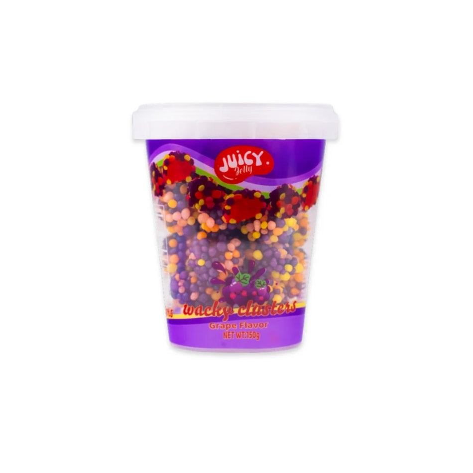 Juicy Jelly Wacky Clusters Grape 150g