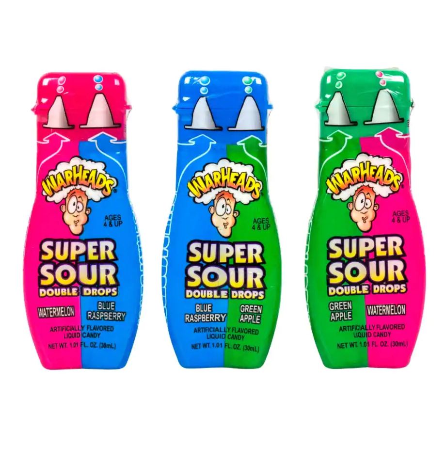 Warheads Super Sour Double Drops 30ml