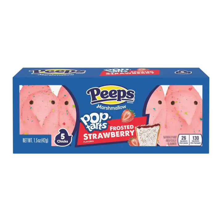 Peeps Frosted Strawberry Pop Tarts 5pk (USA)
