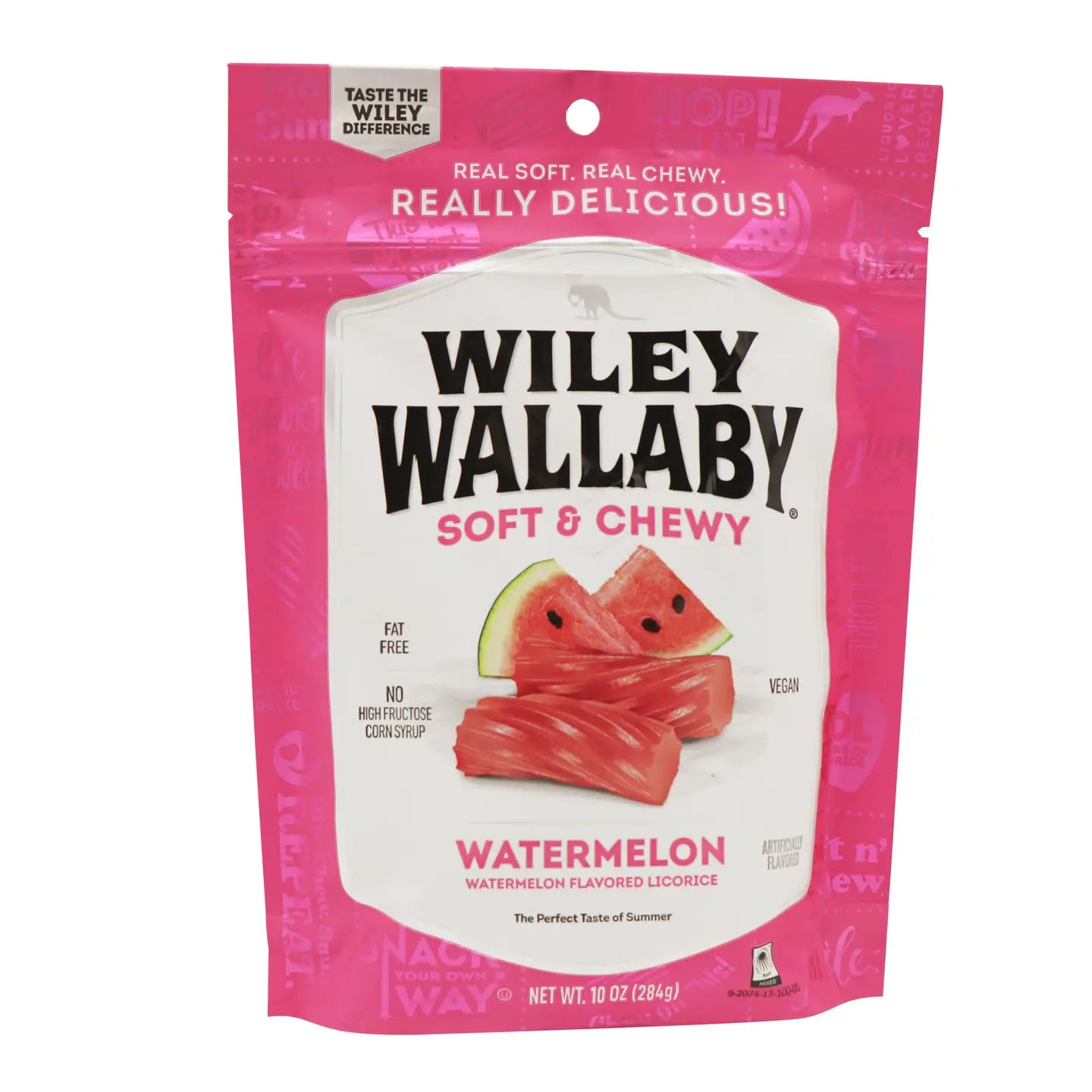 Wiley Wallaby Watermelon Licorice,284g (USA)