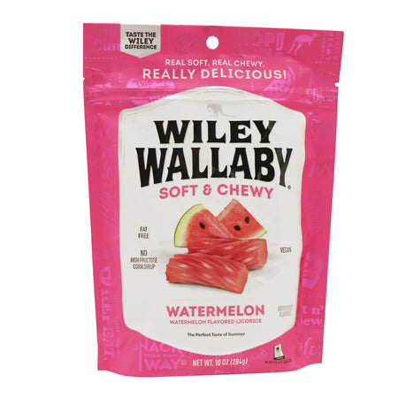 Wiley Wallaby Watermelon Licorice,284g (USA)