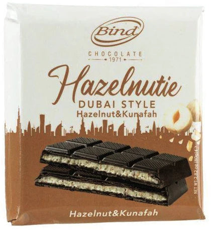 Dubai Chocolate Tablet - Hazelnut & Kunafa 80g (DU)