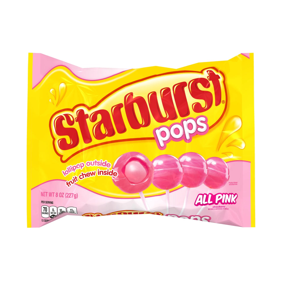 Starburst Valentine's Pops All Pinks 227g (USA)