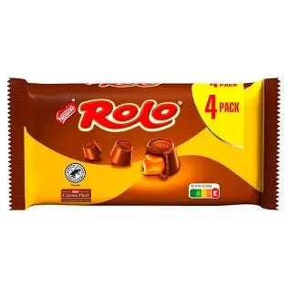 Nestle Rolo 4 Pack Rolls 166.4g (UK)