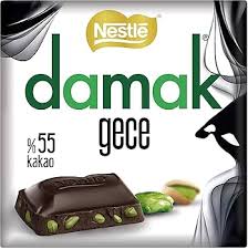 Nestle Damak Dark Chocolate with Pistachio 60g (UK)