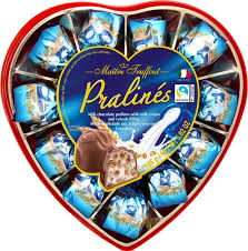 Maitre Truffout Pralines Milk Chocolate Milk Cream & Cereals Heart 165g (EU)