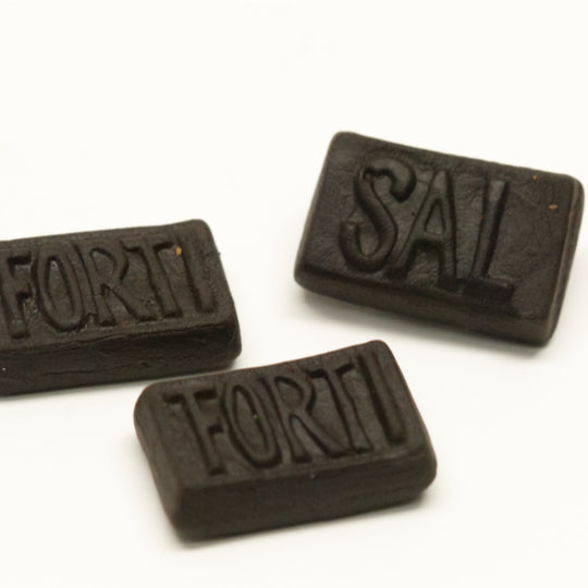 Dutch Fortisal Double Salt Licorice 100g (NLD)