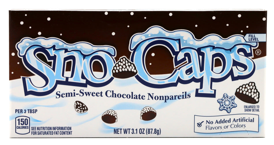 Sno-Caps Semi-Sweet Choc Nonpareils 87g (USA)