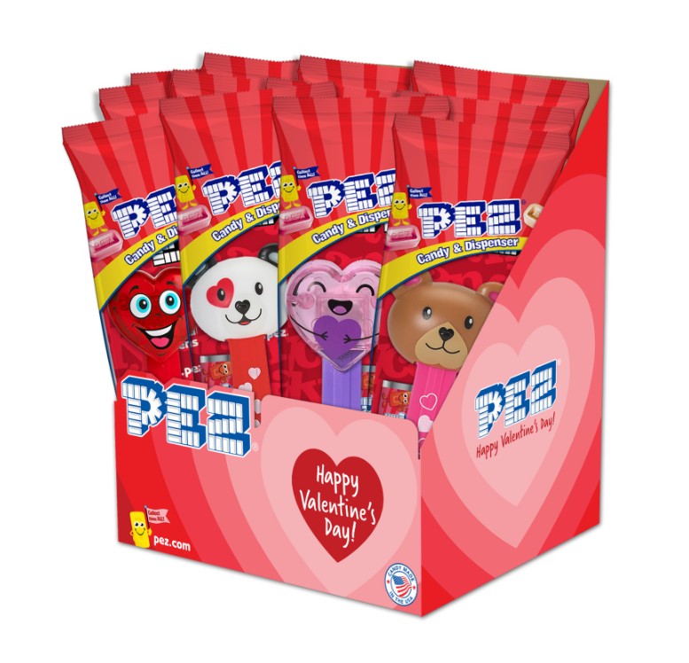 Pez Valentine's- 1 Random Character (USA) (Copy)